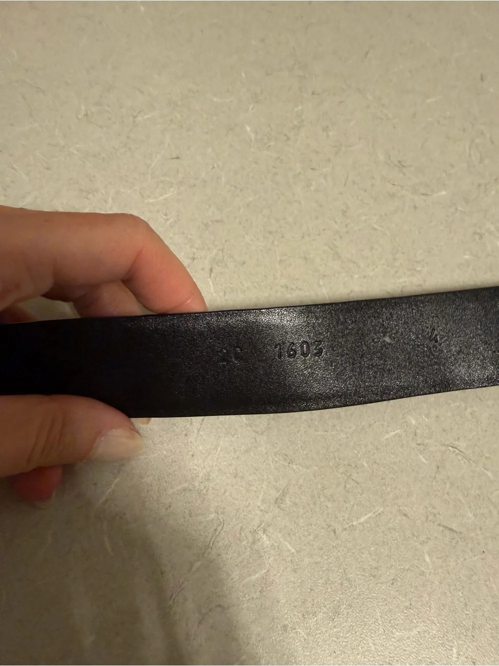 Authentic Men’s Prada Saffiano Black Leather Belt 95 38, Logo Buckle